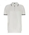 Kiton 'ciro' Polo Shirt With Polo Collar In White