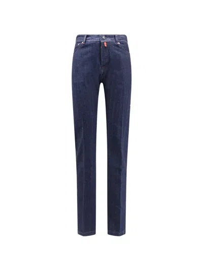 Kiton Ciro Paone Jeans In Blue