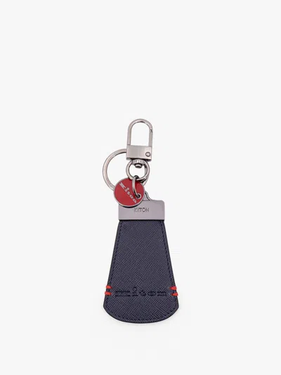 Kiton Ciro Paone Leather Key Ring