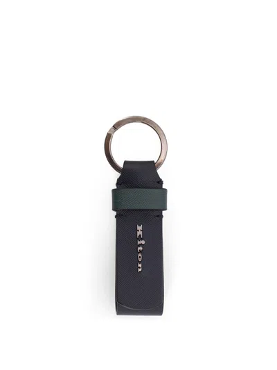 Kiton Ciro Paone Leather Keyring