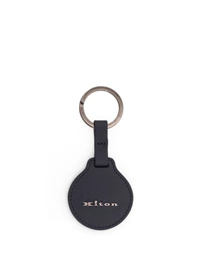 Kiton Ciro Paone Leather Keyring