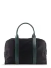 Kiton Ciro Paone Logo Nylon Travel Bag
