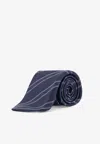 Kiton Ciro Paone Patterned Wool Tie In Multi