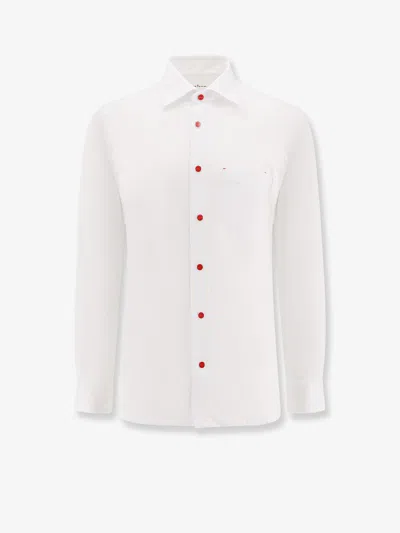 Kiton Ciro Paone Shirt In White