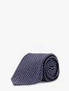 Kiton Ciro Paone Silk Tie In Blue