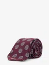 Kiton Ciro Paone Silk Tie In Red
