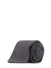 Kiton Ciro Paone Wool Tie In Gray