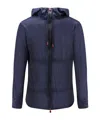 Kiton Zip-up Drawstring Lightweight Jacket In Multi