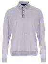 Kiton Ribbed Cuffs And Hem Polo Shirt