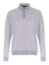 Kiton Ribbed Cuffs And Hem Polo Shirt