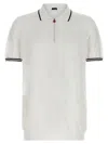 Kiton 'ciro' Polo Shirt With Polo Collar In White