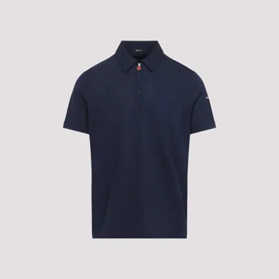 Kiton Classic Polo Shirt For Men - Ss26 In Blue