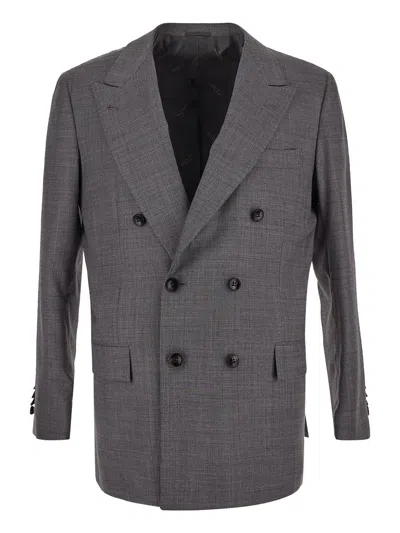 Kiton Classic Suit In Grey