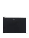 Kiton Nylon Clutch With Metal Logo