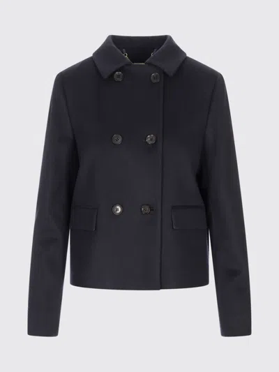 Kiton Coat  Woman Color Blue