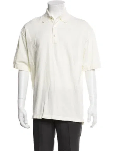 Pre-owned Kiton Collar Short Sleeve Polo Shirt In Neutral