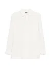 Kiton Collared Shirt In White