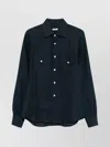 Kiton Collared Shirt With Pockets And Long Sleeves