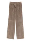 Kiton Corduroy Trousers In Neutral