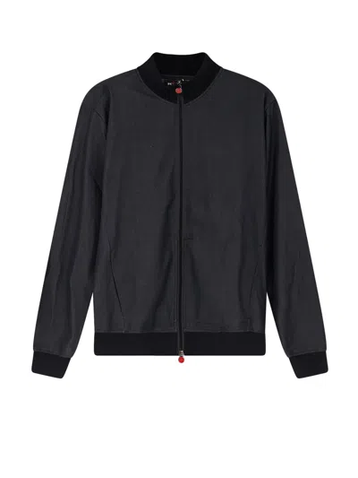 Kiton Ciro Paone Zip-fastening Sweater In Black