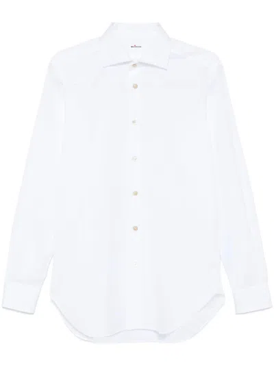 Kiton Shirt  Men Color White