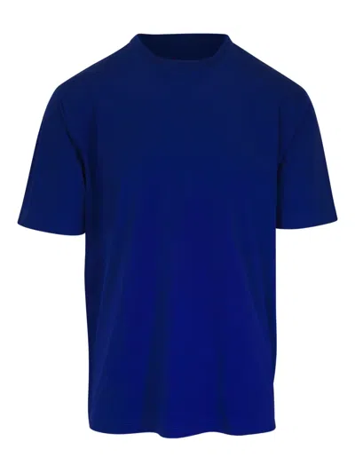 Kiton Cotton T-shirt In Blue