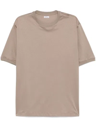 Kiton Klassisches T-shirt In Braun
