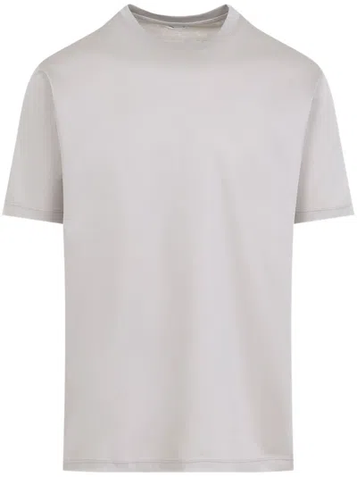 Kiton Milano Short-sleeved T-shirt In Gray