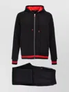 Kiton Logo-embroidered Hooded Tracksuit