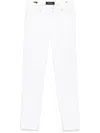 Kiton Men's Kurabo Straight Leg 5-pocket Pants In White