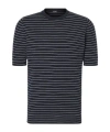 Kiton Cotton T-shirt In Black