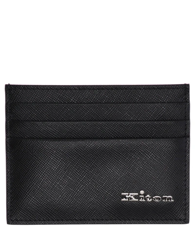 Kiton Credit Card Holder In Black