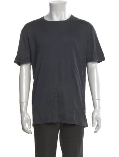 Pre-owned Kiton Crew Neck Short Sleeve T-shirt In Gray