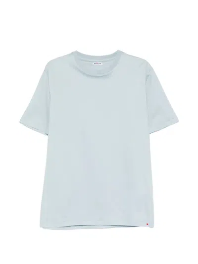 Kiton Crew-neck T-shirt In Blue