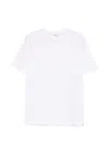 Kiton Cotton Crew-neck Short-sleeve T-shirt In White