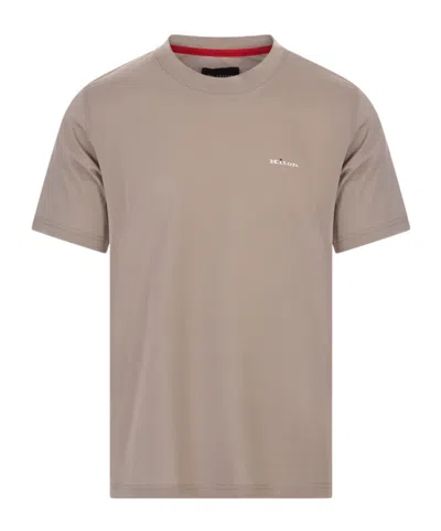 Kiton Crew Neck T-shirt In Brown