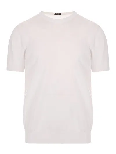 Kiton Crewneck Sweater In White