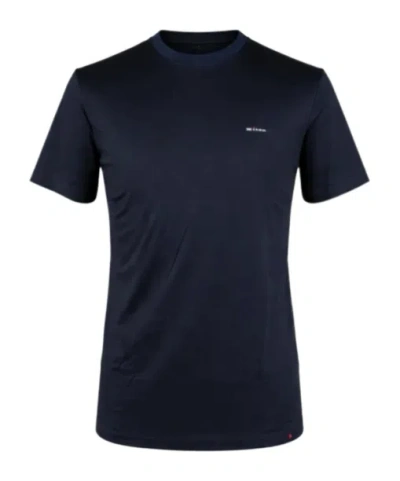 Kiton Crew-neck T-shirt In Blue