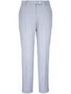 Kiton Klassische Cropped-hose In Blau