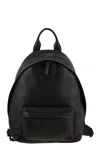 Kiton Deerskin Backpack In Black