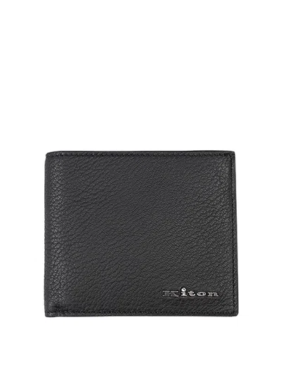 Kiton Deerskin Wallet In Black