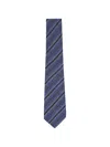Kiton Diagonal-stripe Tie In Multi