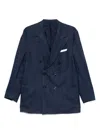 Kiton Double-breasted Blazer