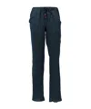 Kiton Drawstring Casual Pants In Black
