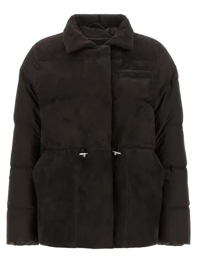 KITON KITON DRAWSTRING DOWN JACKET