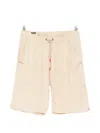 Kiton Drawstring Shorts In Neutral