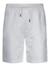 Kiton Drawstring Shorts In White