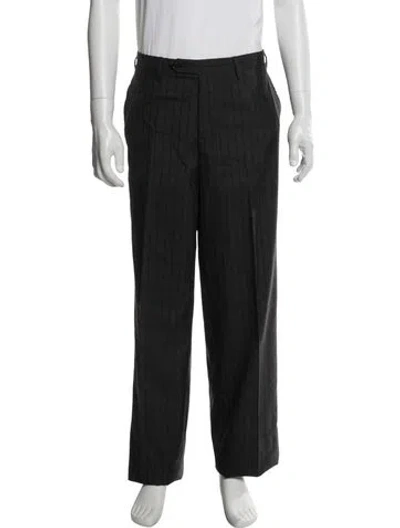 Pre-owned Kiton Dress Pants In Black