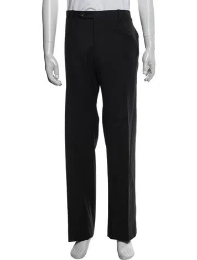 Pre-owned Kiton Dress Pants In Black