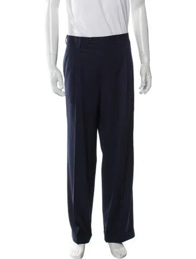 Pre-owned Kiton Dress Pants In Blue